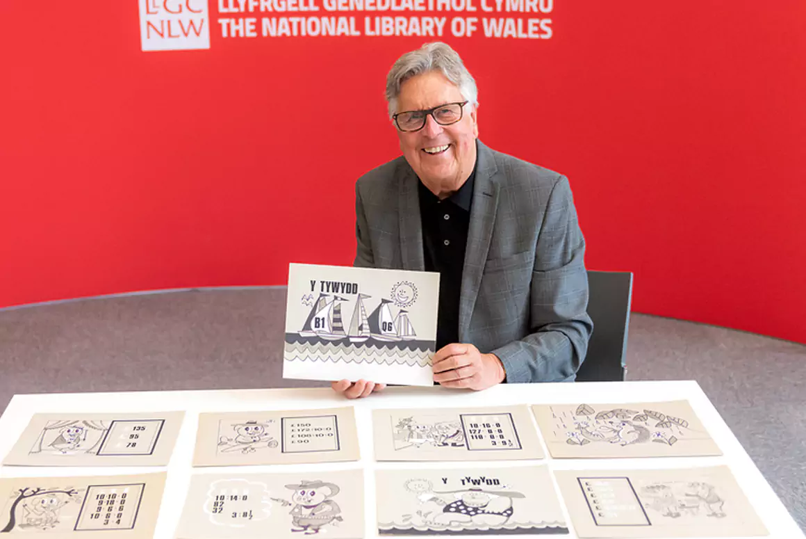 Rare Cartoons Gifted to the National Library of Wales