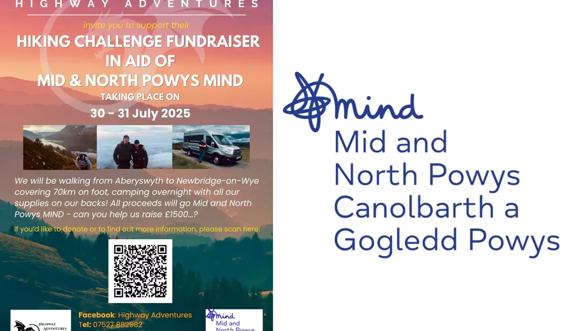Builth Wells Businessman’s Epic Hike For Charity Powys Mind