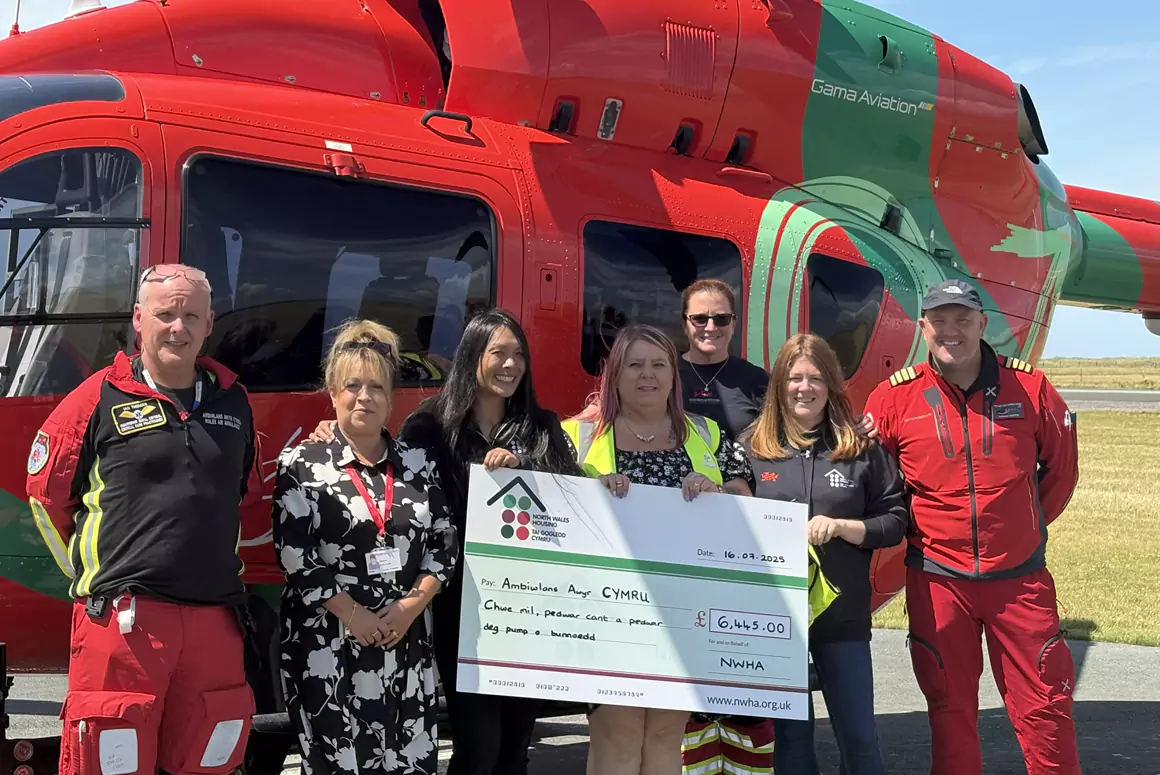 NWH Fundraising Equals Two Wales Air Ambulance Missions