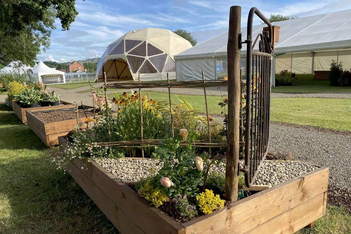 Royal Welsh Show NGS garden