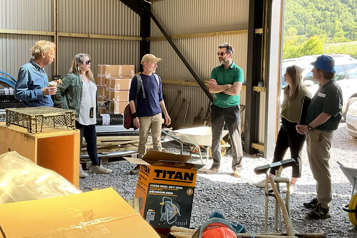 Work Starts on 36-acre Vegetable Growing Pilot