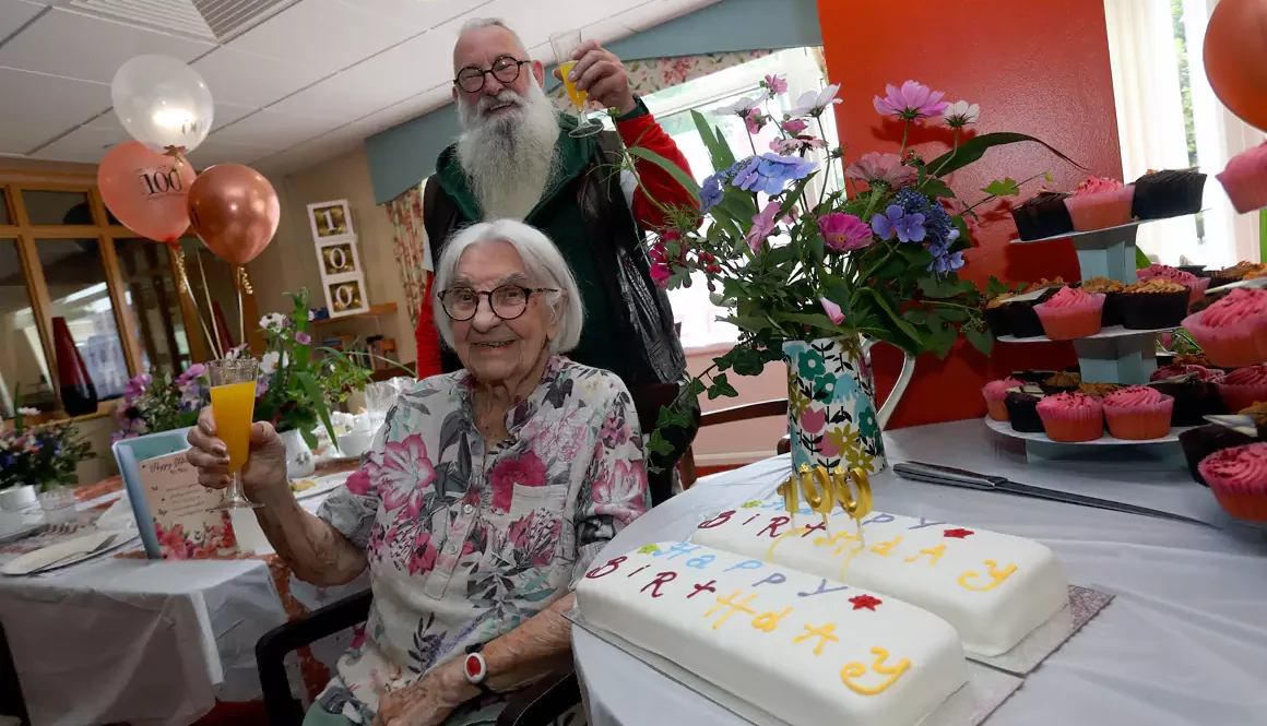 Hazel Celebrates 100th Birthday