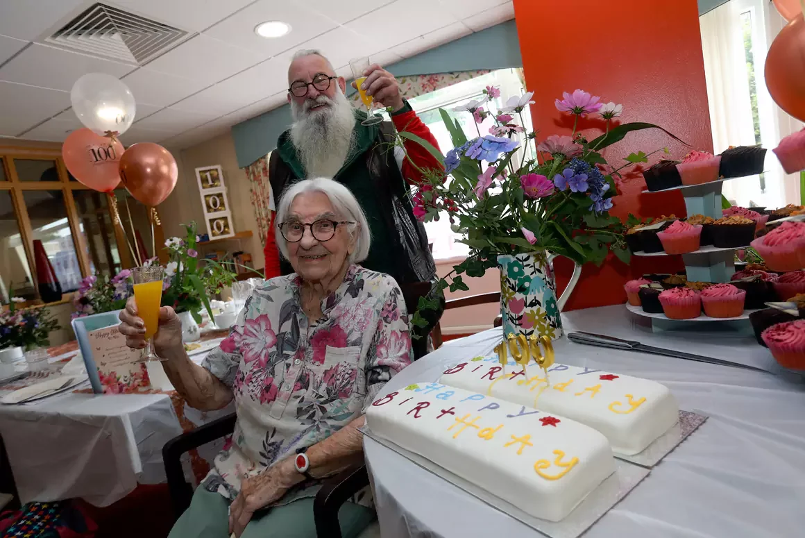 Hazel Celebrates 100th Birthday