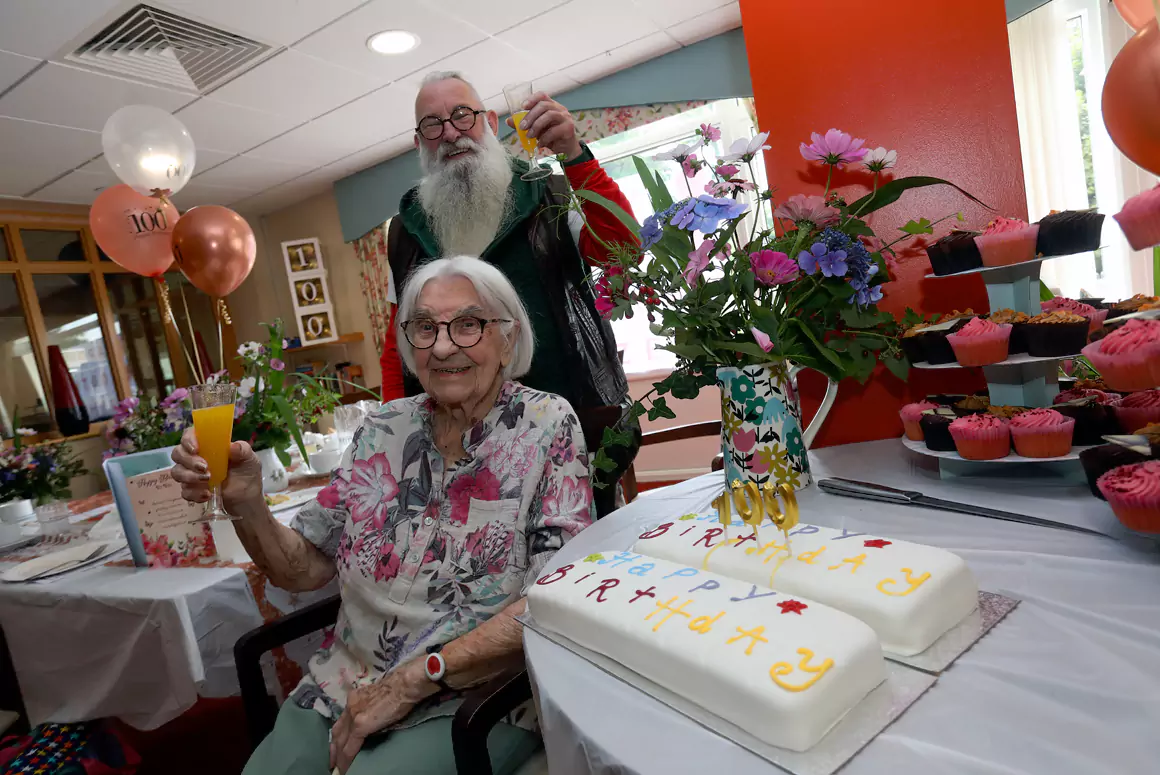 Hazel Celebrates 100th Birthday