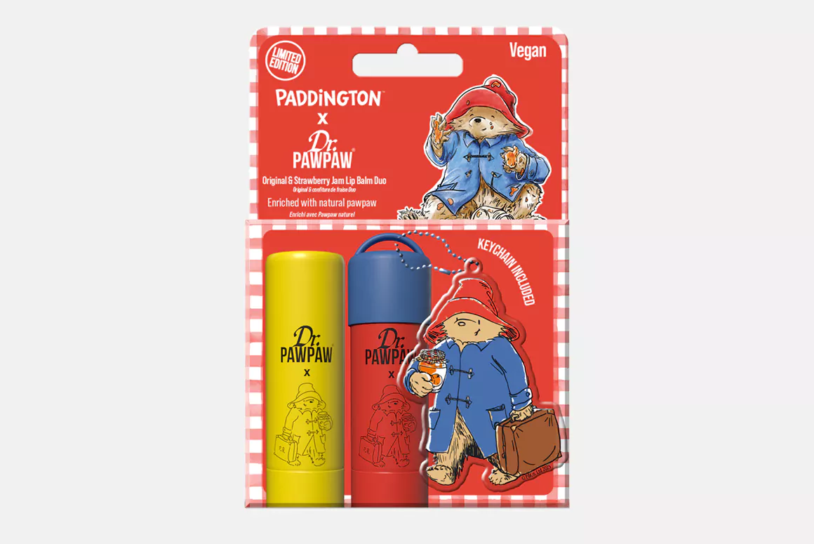 Paddington X Dr. PAWPAW Lip Balms