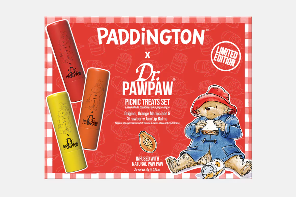 Paddington X Dr. PAWPAW Lip Balms