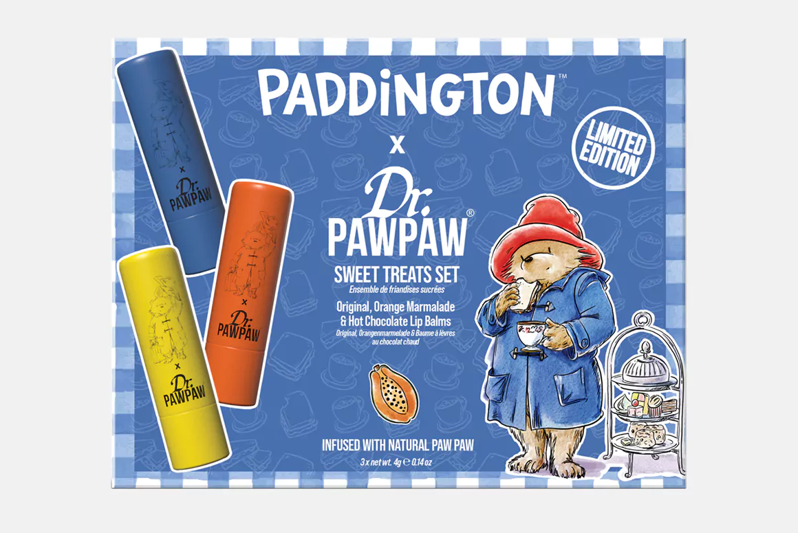 Paddington X Dr. PAWPAW Lip Balms