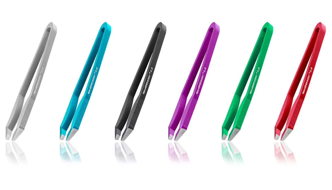 Tweezer Sweezer 2.0 Slanted Eyebrow Tweezers from Rubis Switzerland