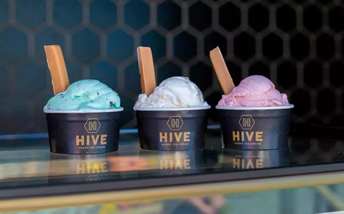 The Hive Honey Ice Cream