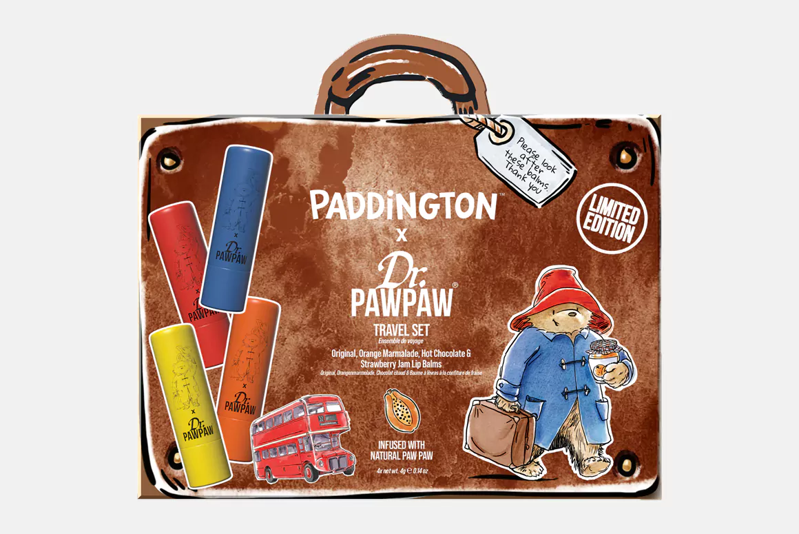 Paddington X Dr. PAWPAW Lip Balms