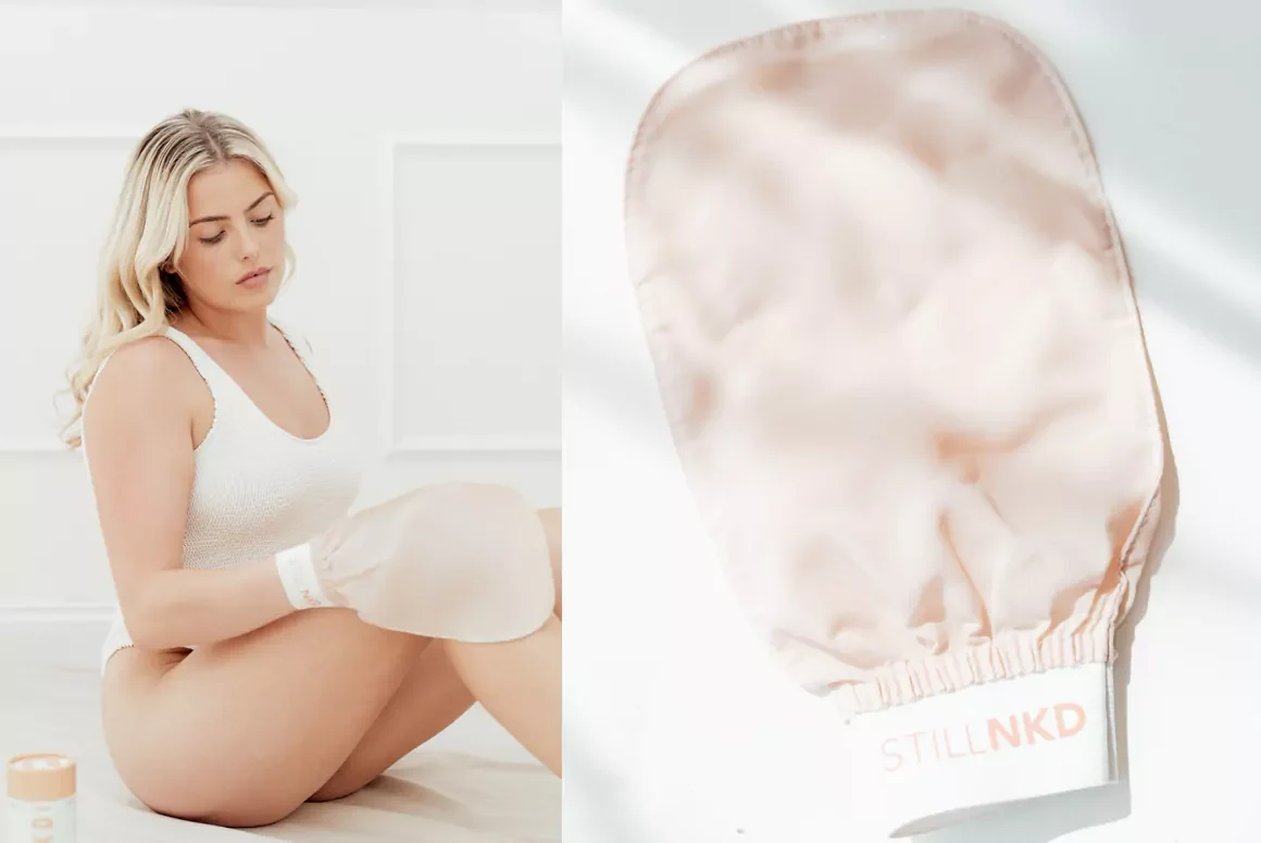 Bare Body Silk Exfoliating Glove from STILLNKD