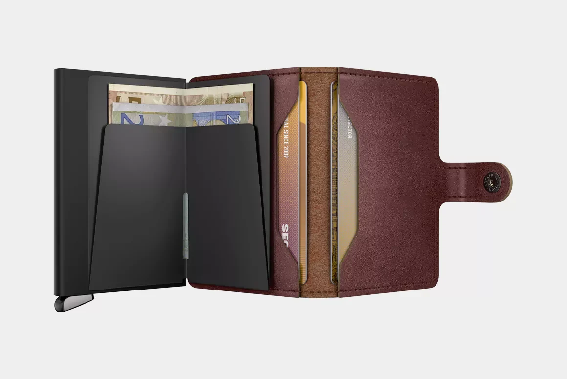 Miniwallet In Texano Saddle from Secrid