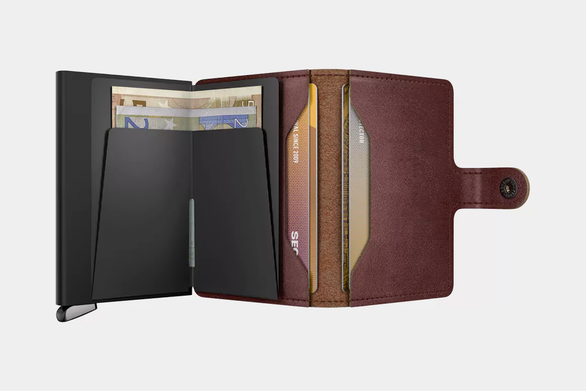 Miniwallet In Texano Saddle from Secrid