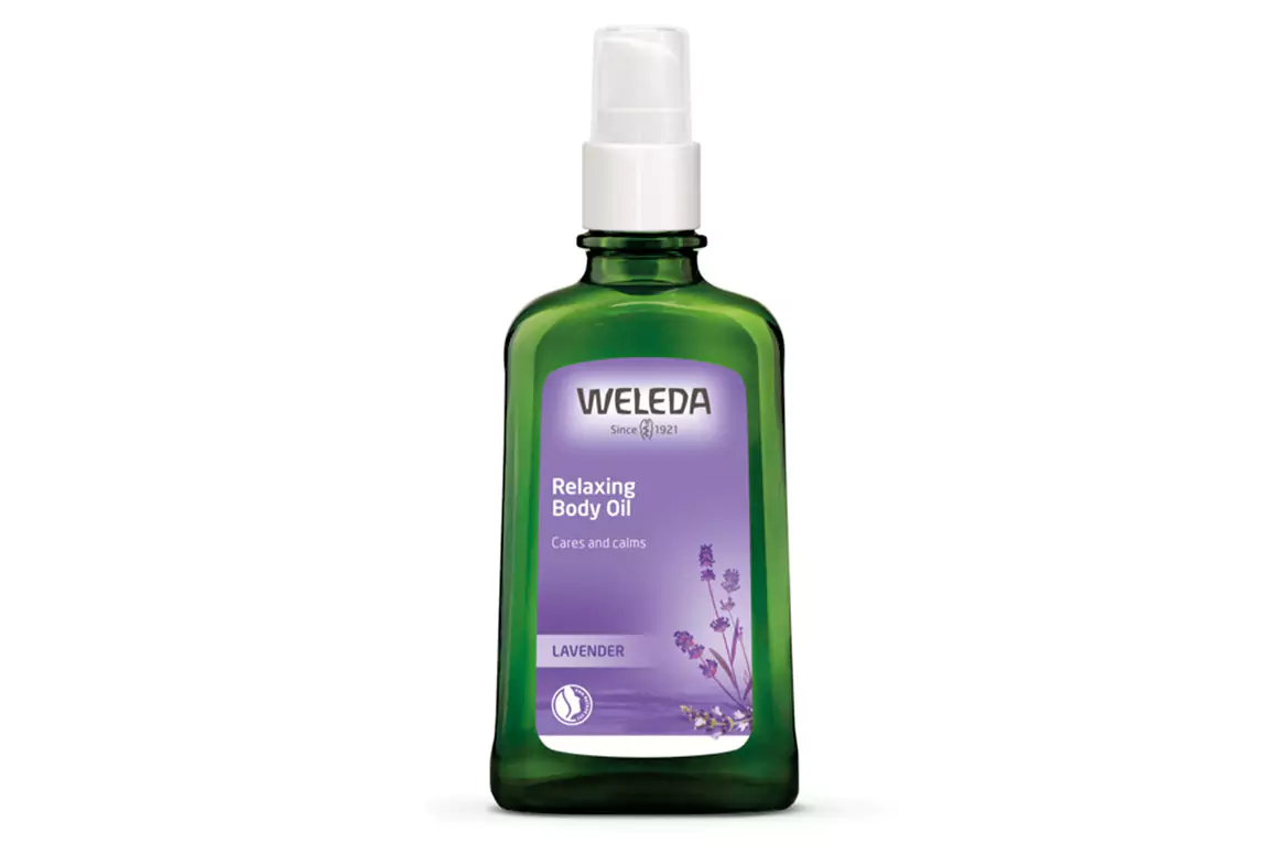 Lavender Relaxing Body Oil from Weleda