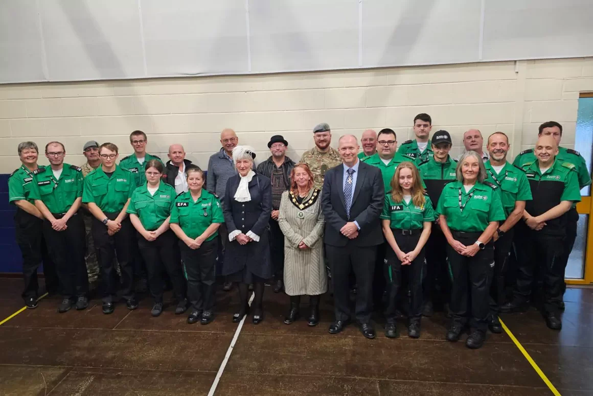 St John Ambulance Cymru’s Brecon Division Officially Re-opened
