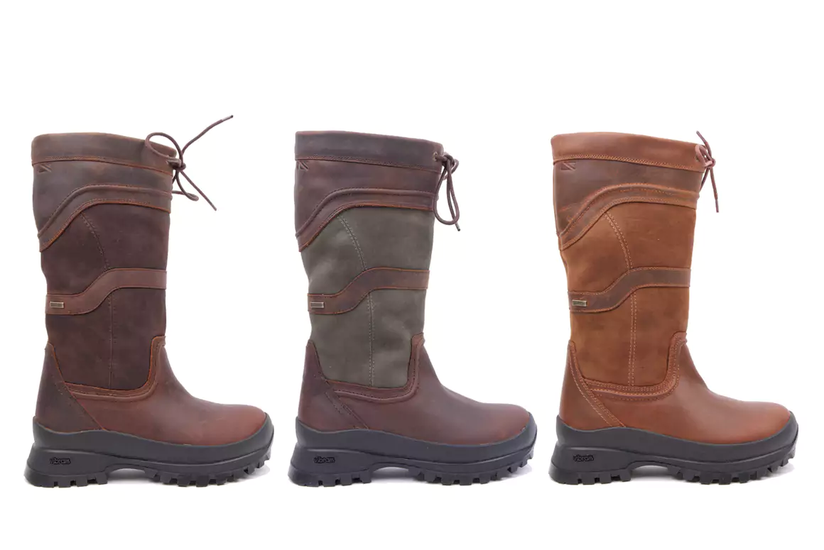 Cheltenham - Women's Premium Leather Waterproof Tall Boots from Chatham