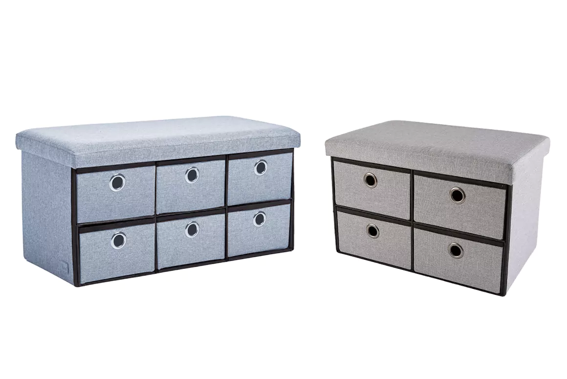 Ottoman Storage Boxes from Periea