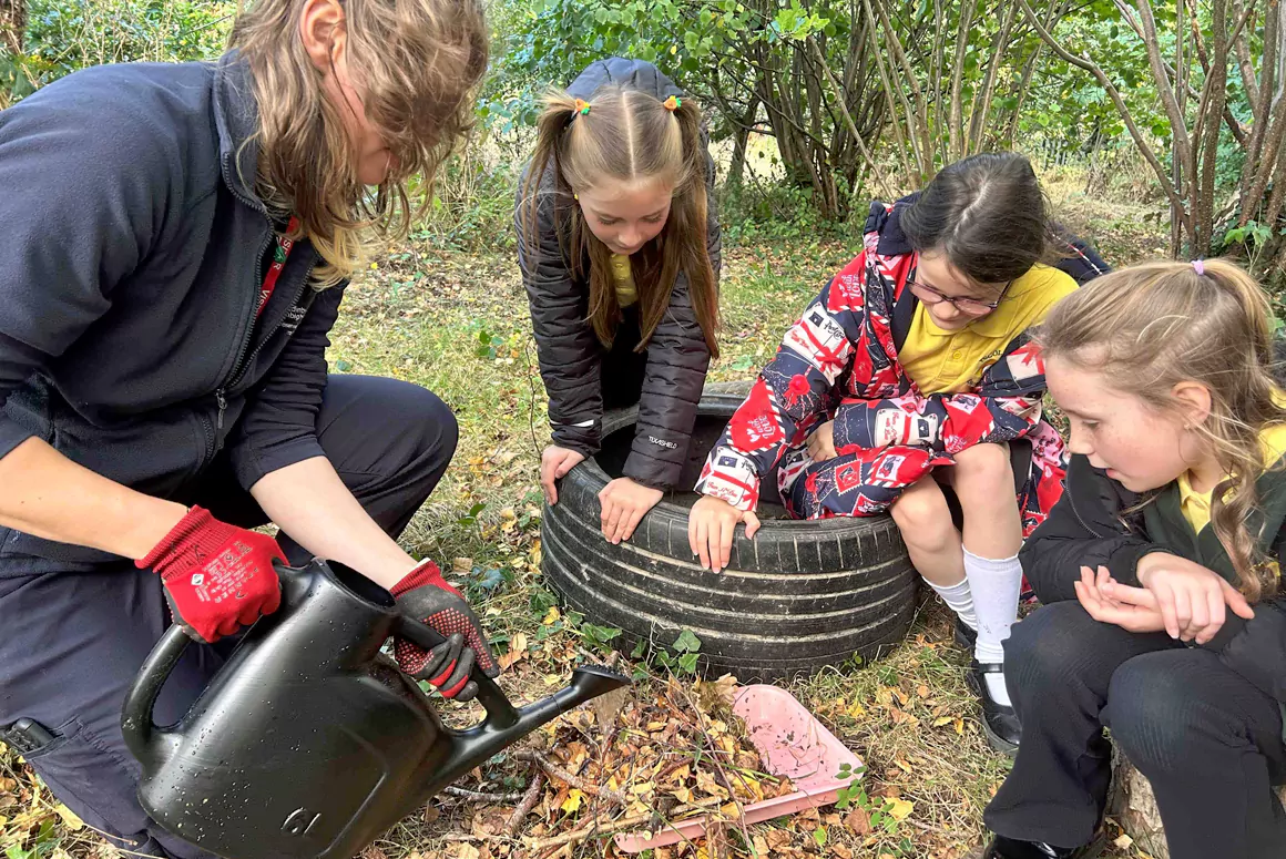 Pupils Learn About a Once Widespread Native Animal