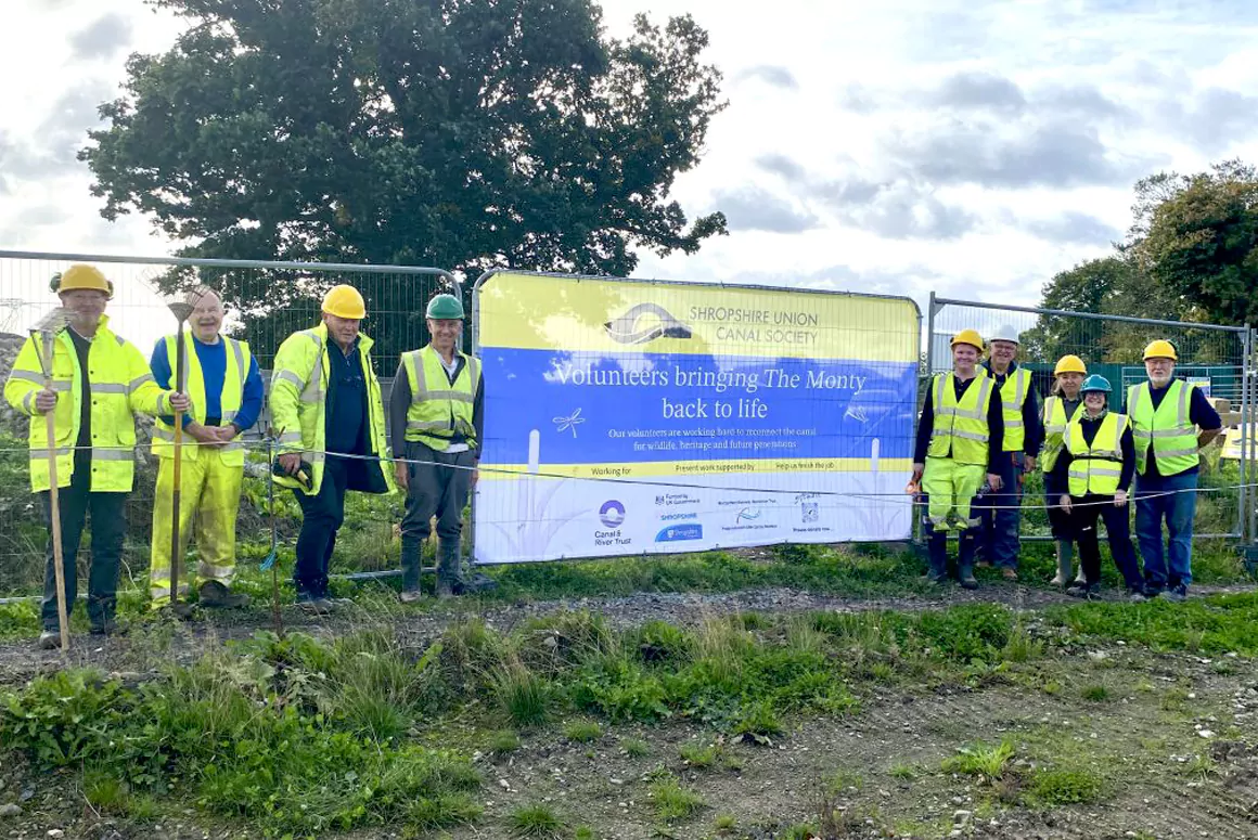 Shropshire Union Canal Society October 2025 Work Party Report
