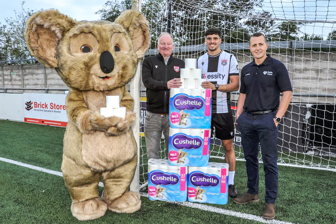 Essity Kicks Off Season with Flint Town FC Sponsorship Renewal