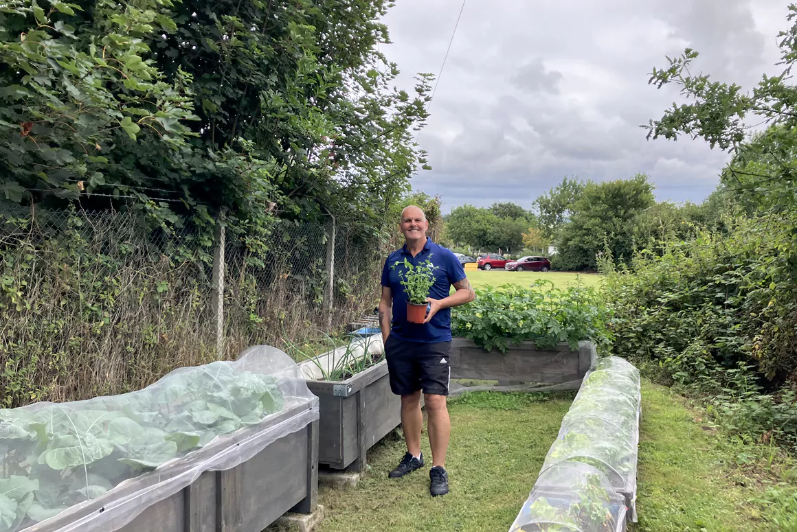 Essity Paper Mill Transforms Unused Land into Vegetable Plot