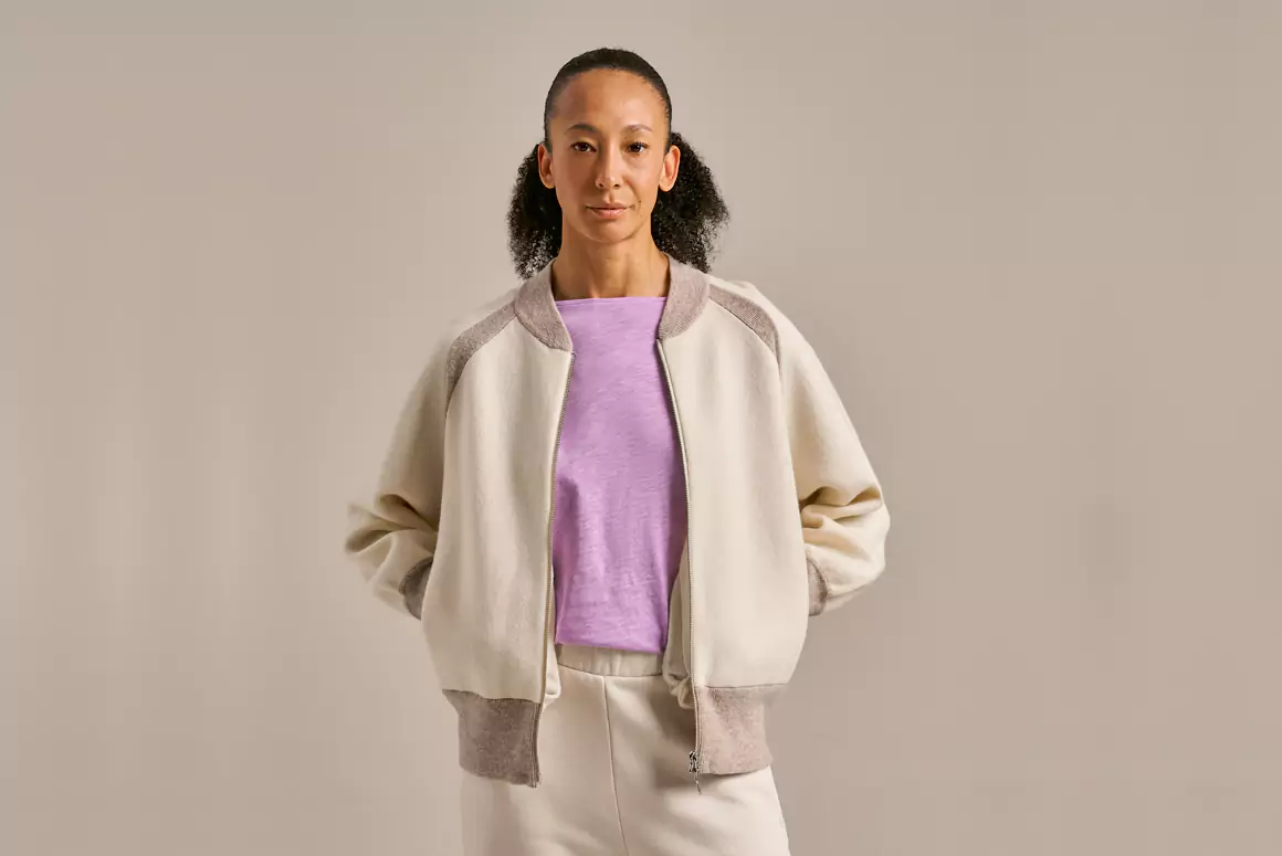 Knitted Bomber Jacket from BAM