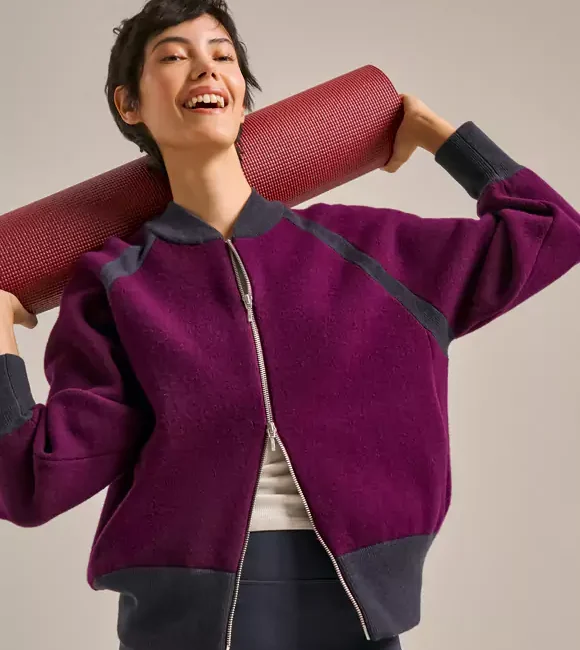 Knitted Bomber Jacket from BAM