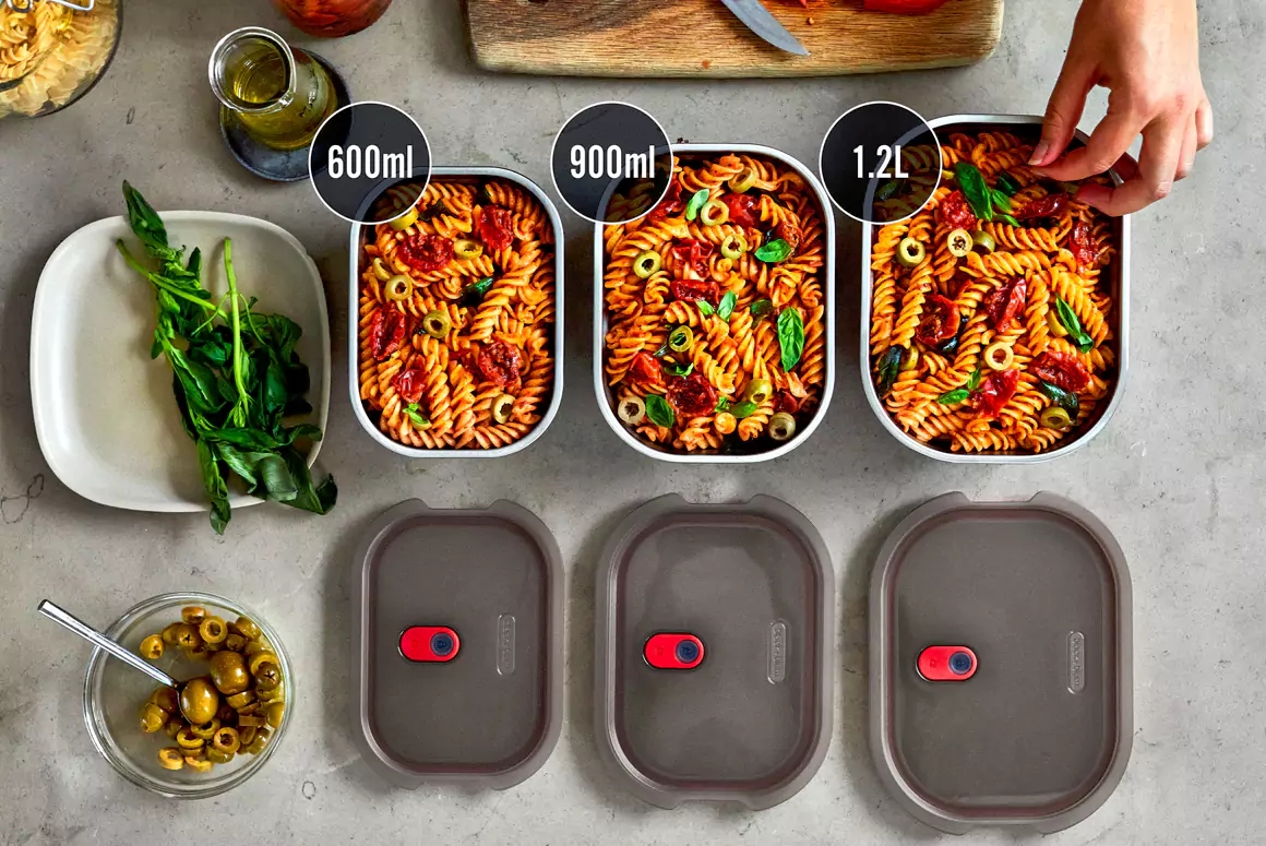 Meal Prep Box Set Of 3 from Black+Blum