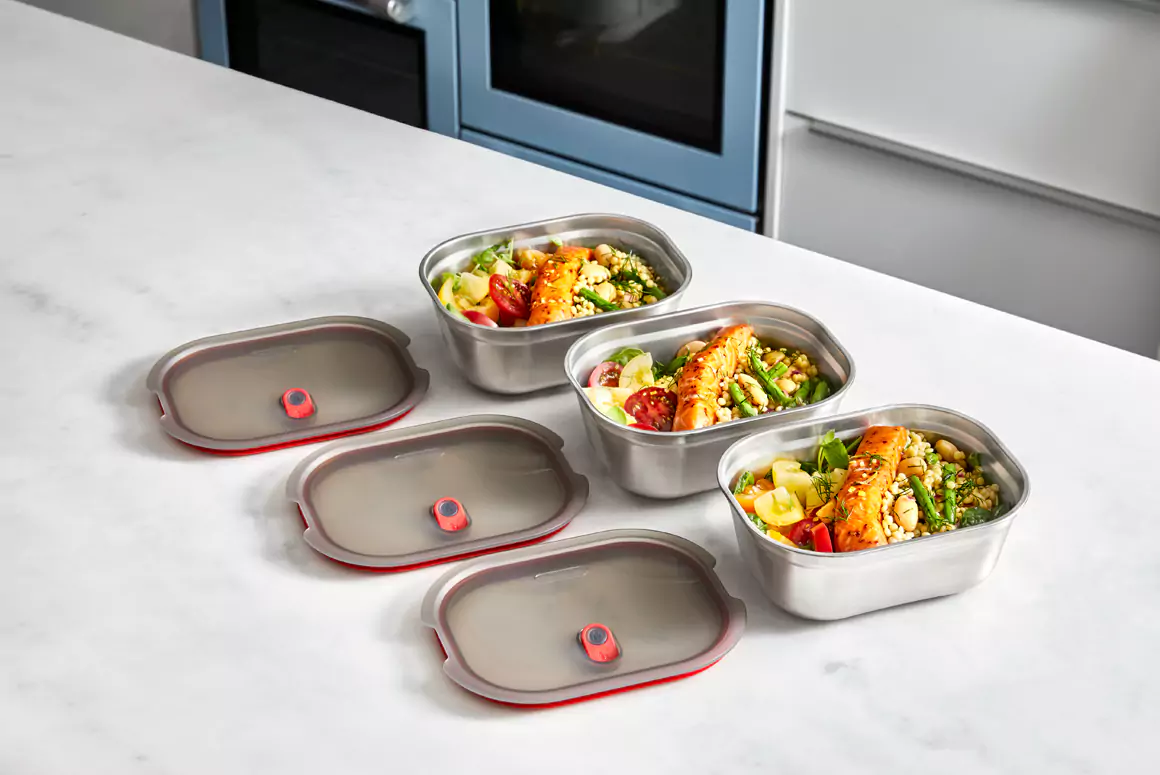 Meal Prep Box Set Of 3 from Black+Blum