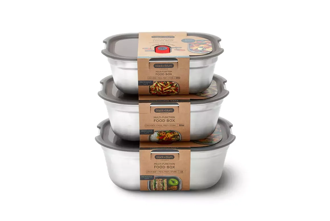 Meal Prep Box Set Of 3 from Black+Blum
