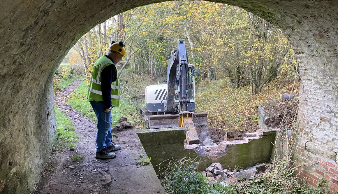 Shropshire Union Canal Society - Nov 2025 Work Party Report