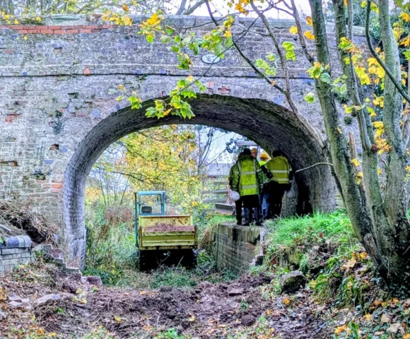 Shropshire Union Canal Society - Nov 2025 Work Party Report Shropshire Union Canal Society - Nov 2025 Work Party Report
