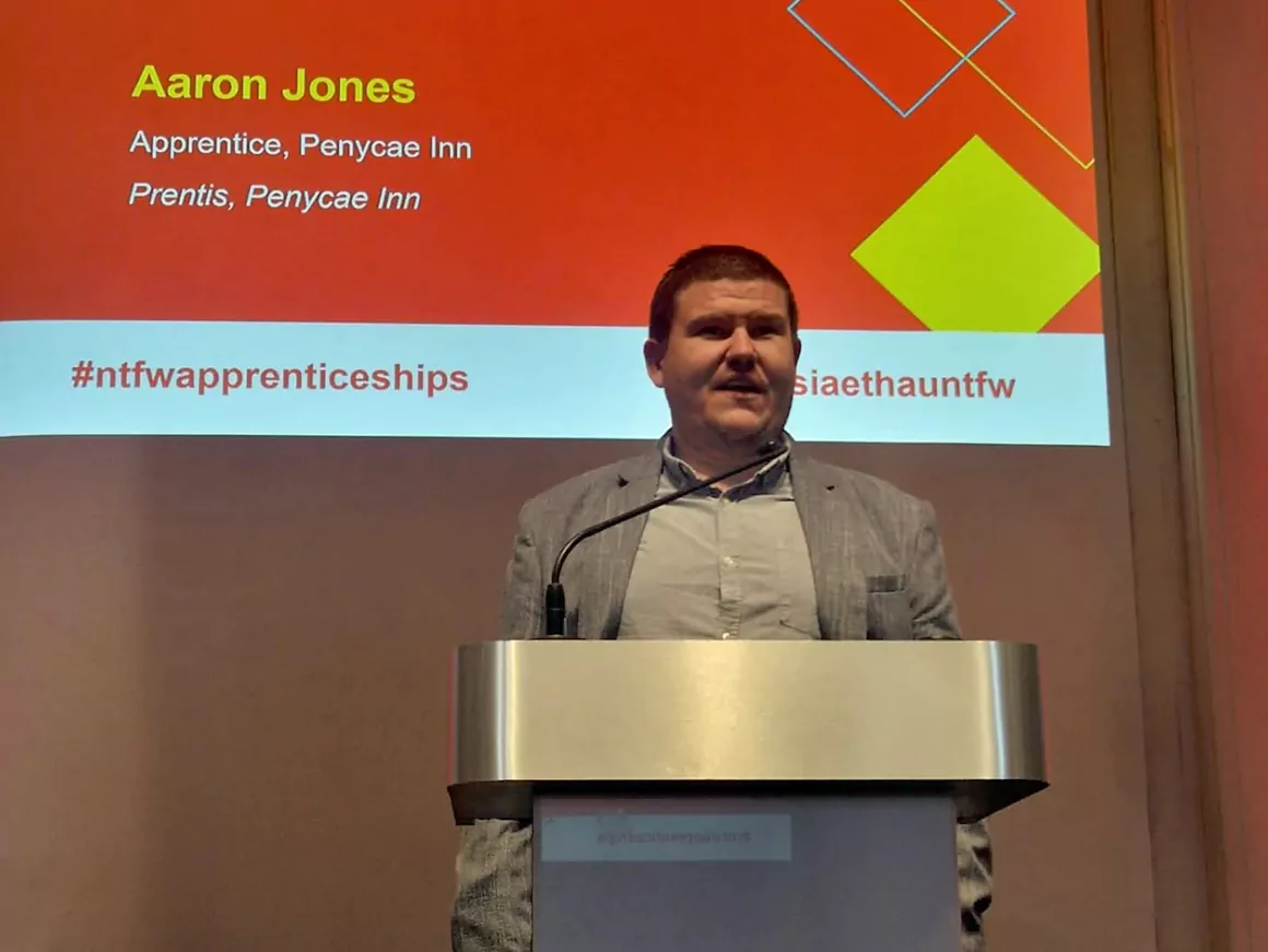 Inspirational Aaron Shares His Apprenticeship Journey