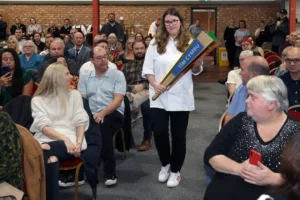Training Provider Hosts Team Wales Skills Torch Relay