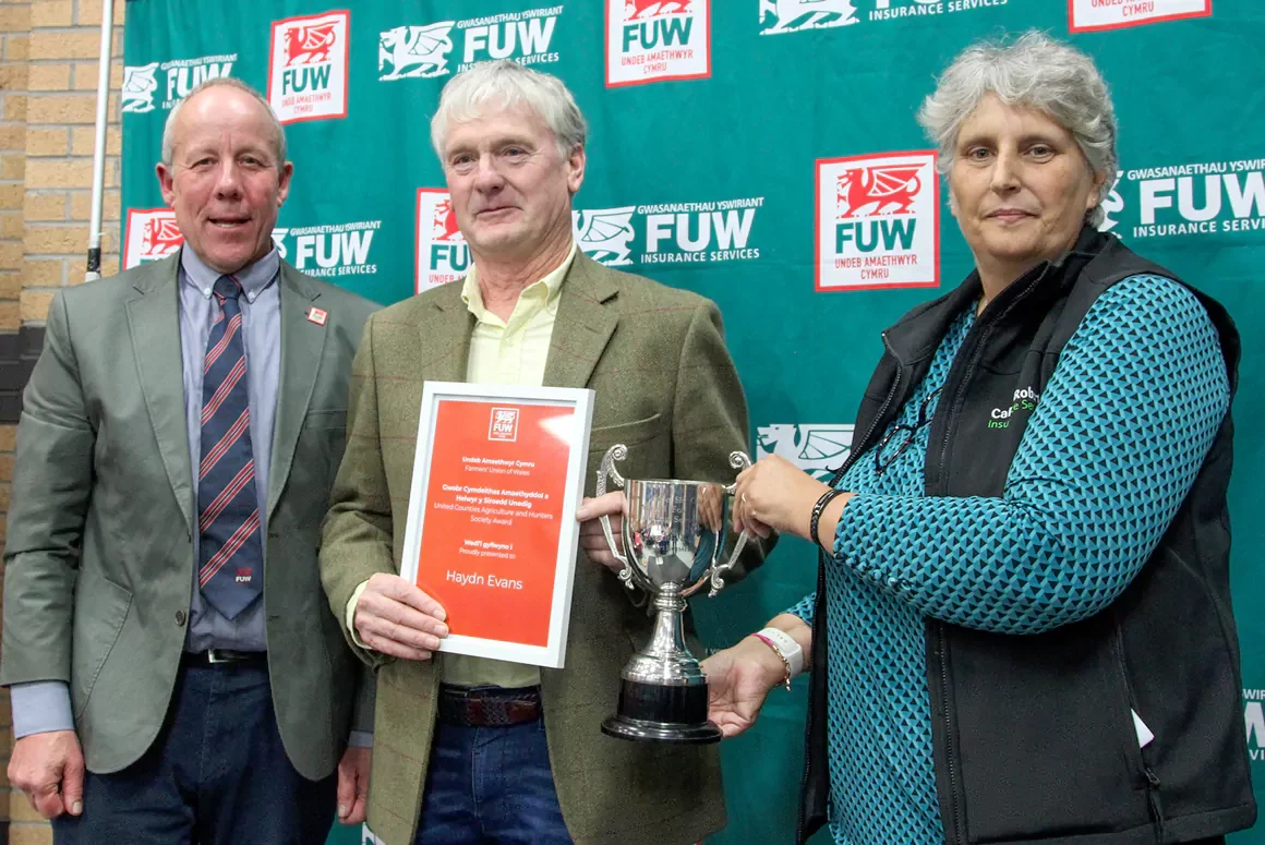 Haydn Evans Wins 2025 FUW Award