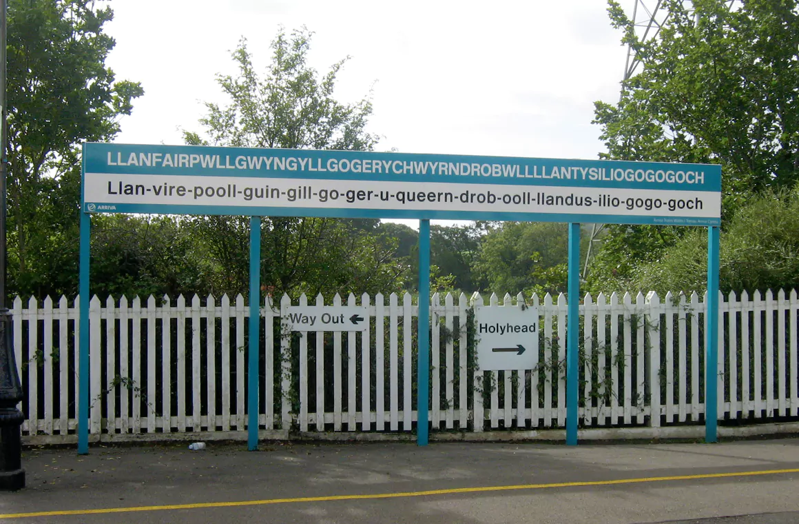 The longest station name in the UK The Isle of Anglesey “Mam Cymru”