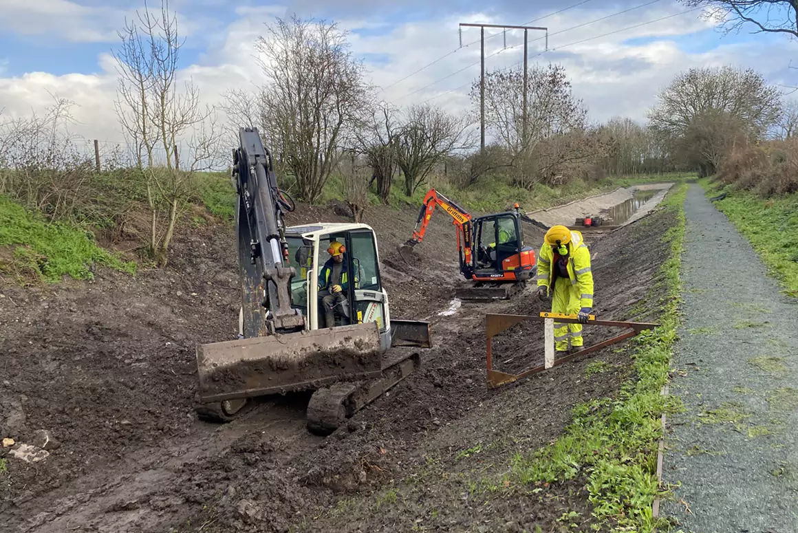 Shropshire Union Canal Society - December 2025 Work Party Report