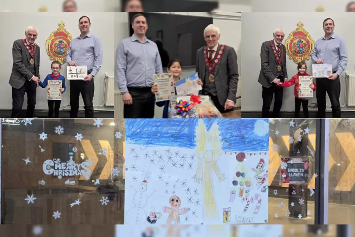 Bargoed Christmas Art Competition Winner Announced