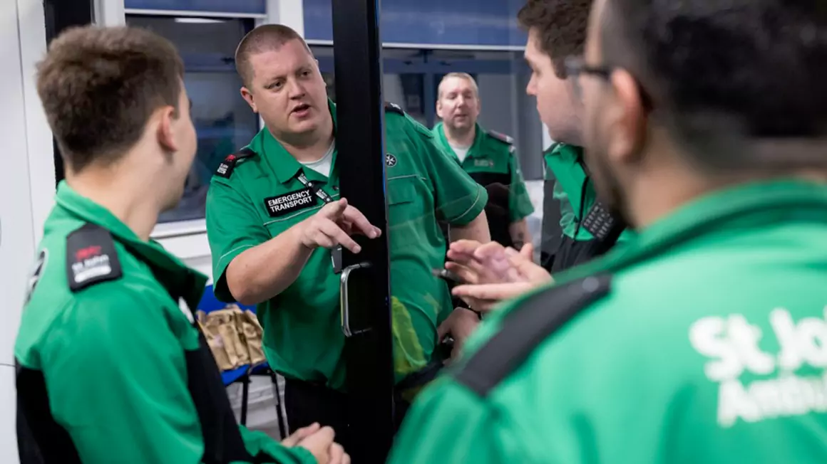 The St John People Giving the Gift of their Time Over Christmas