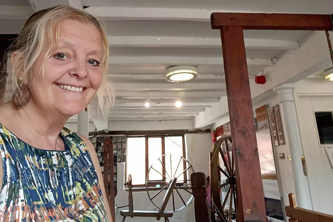 Bursary Winner Focused on Woven Welsh Yarn Products