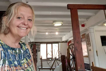 Bursary Winner Focused on Woven Welsh Yarn Products