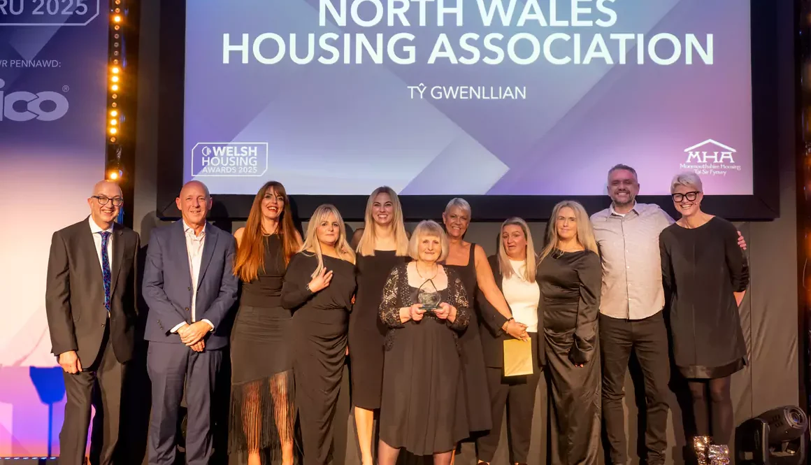 North Wales Housing Celebrates Double Win at Housing Awards