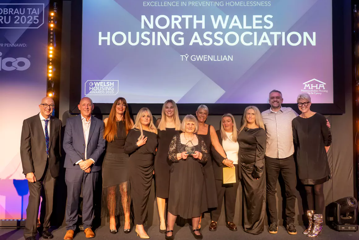 North Wales Housing Celebrates Double Win at Housing Awards