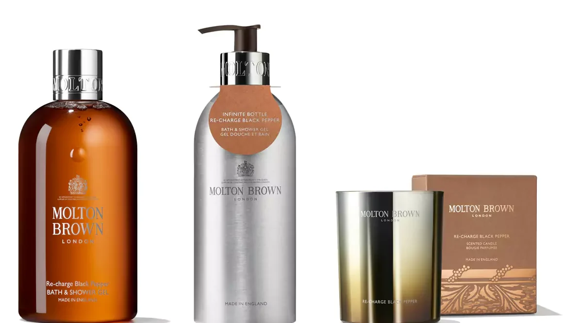 The Re-Charge Black Pepper Range from Molton Brown