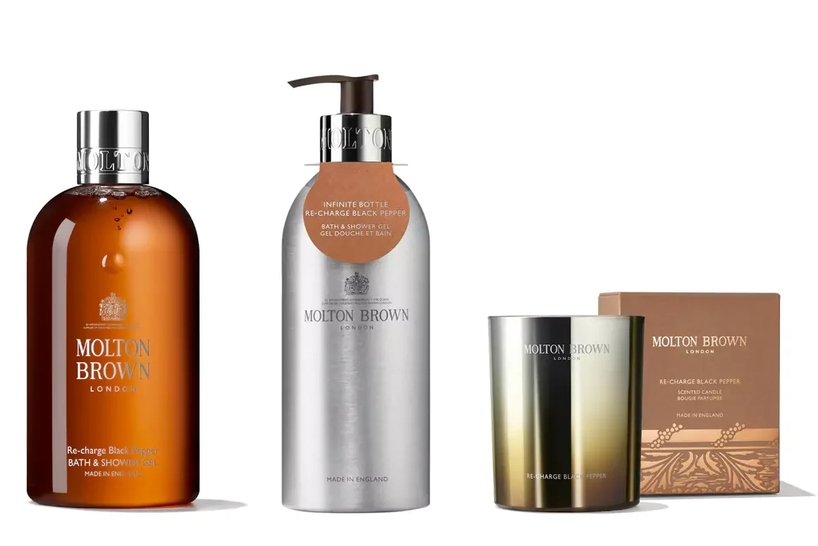 The Re-Charge Black Pepper Range from Molton Brown