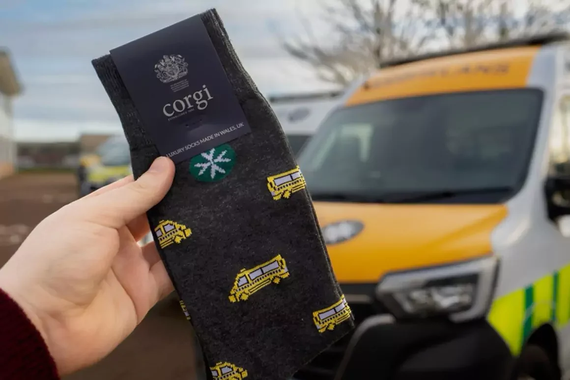 Support St John Ambulance Cymru with Limited-edition Socks Support St John Ambulance Cymru with Limited-edition Socks
