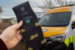 Support St John Ambulance Cymru with Limited-edition Socks
