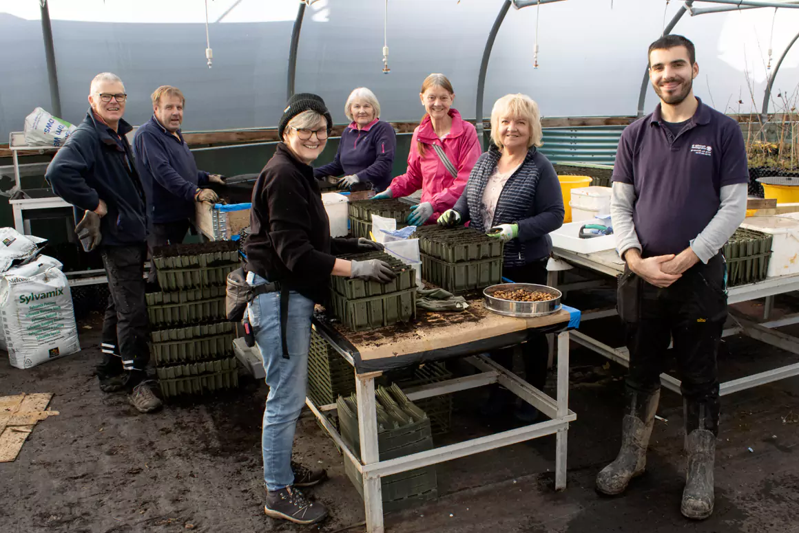 Volunteers Celebrated for Nurturing Nature at Tree Nursery