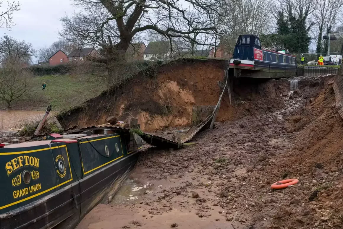 Llangollen Canal Breach