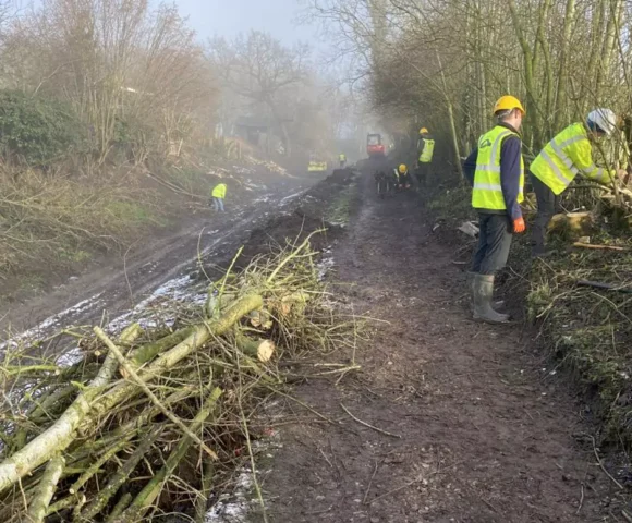 Shropshire Union Canal Society - January 2026 Work Party Report